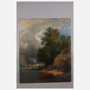 Carl Bollermann, Landschaft am Meer