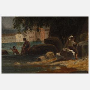 Carl Bollermann, Landschaft am Meer