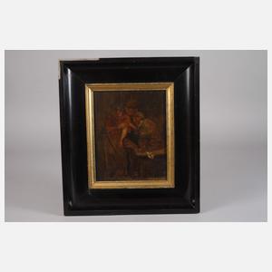 nach Adriaen Brouwer, "Der Dorfbader"