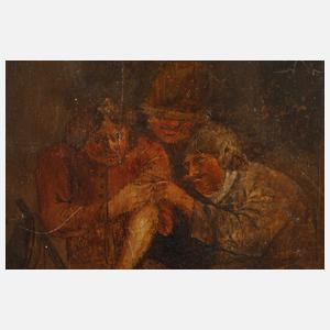 nach Adriaen Brouwer, "Der Dorfbader"