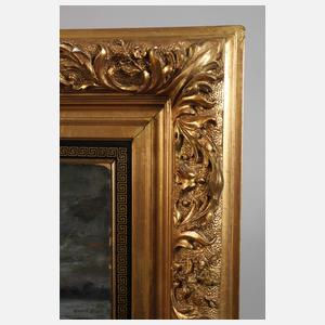 Joseph Kaspar Correggio, Ulan in Winterlandschaft