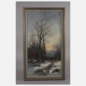 A. Ducat, Winterlandschaft