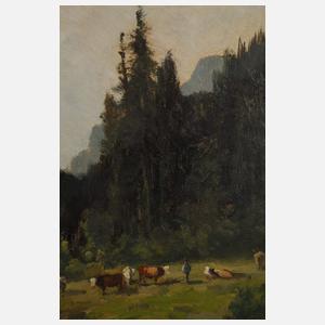 Fritz Halberg-Kraus, Bukolische Landschaft