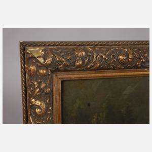 Friedrich Hohe, Rehbock am Waldesrand