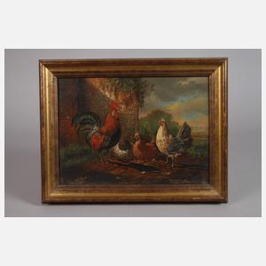 Moritz Laux, Hühnerbild