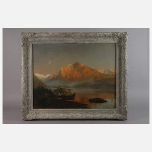 F. Meyer, Fischerin im Morgengrauen