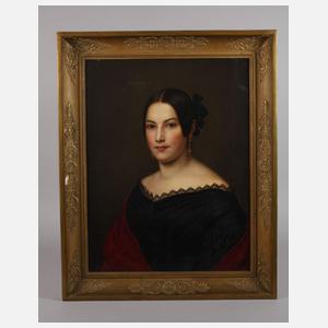 Benjamin Orth, Biedermeier Damenportrait