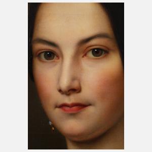 Benjamin Orth, Biedermeier Damenportrait