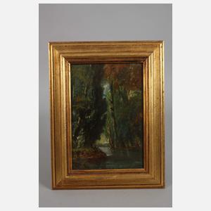 Philipp Rumpf, attr., Waldinneres