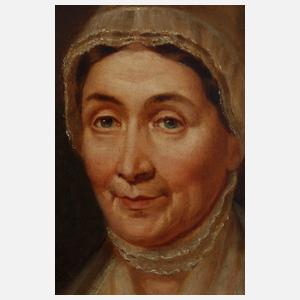 Biedermeier-Damenportrait