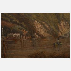 Romantische Rheinlandschaft