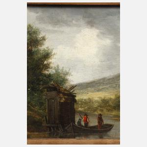 Französische Flusslandschaft