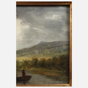 Französische Flusslandschaft