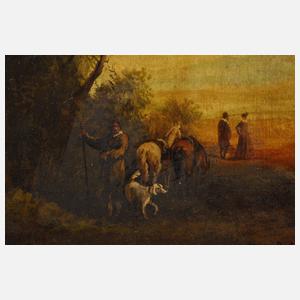 J. A. Potlowicz, Pendants Reitergruppe