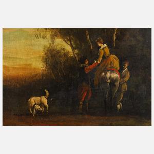 J. A. Potlowicz, Pendants Reitergruppe