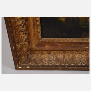 Wanderer in Landschaft