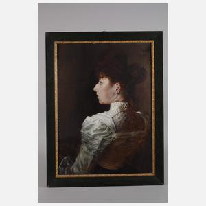 Albert Baur, Portraitstudie