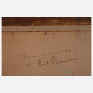 Paul Beauvais, Pappelallee im Sommer