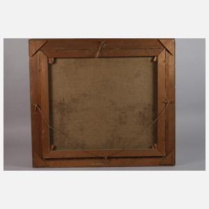 Fritz Blädel, attr., Bauernhof am Bergmassiv