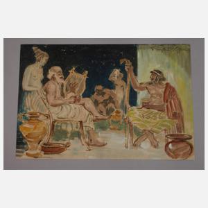 Otto Engelhardt-Kyffhäuser, Zwei bacchantische Szenen