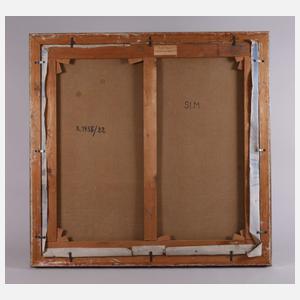 Oswald Grill, "Seeufer im Winter"