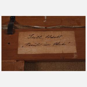 Oswald Grill, "Seeufer im Winter"