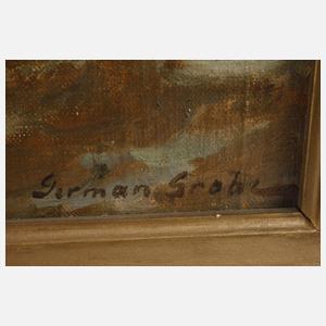 German Grobe, Boote am Ufer