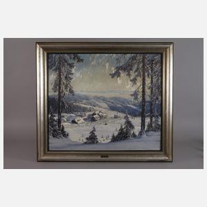 Karl Hauptmann, Winterlandschaft