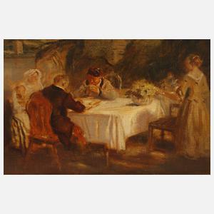 Prof. Adolf Hengeler, Picknick mit seiner Frau