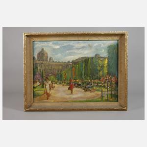 J. Kautz, Der Volksgarten in Wien