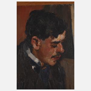 Josef Kuisl attr., Zeitungsleser