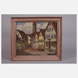 Wilhelm Legler, attr., "Kirchberg/Jagst"