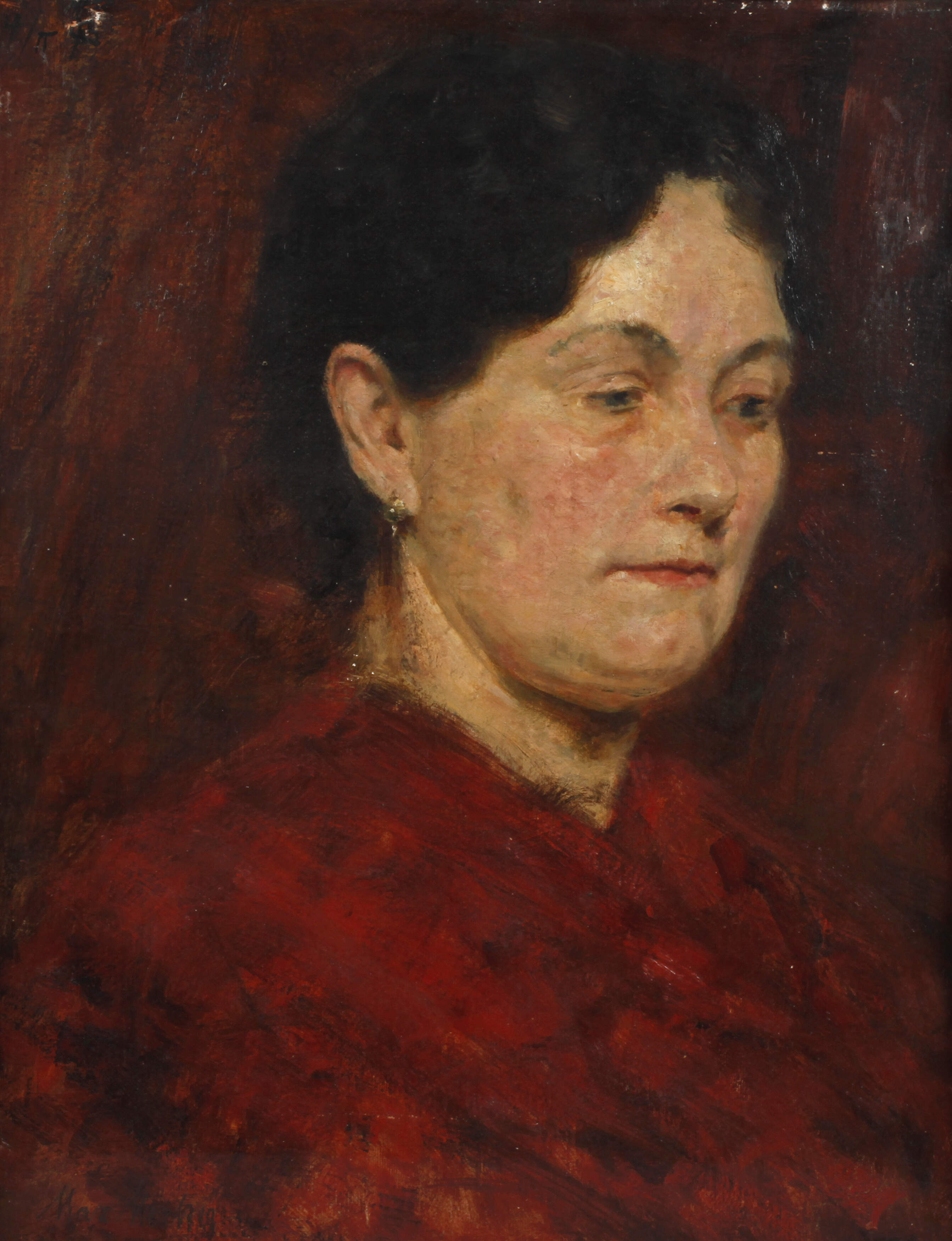 Max Merker, Damenportrait