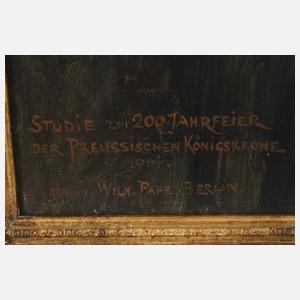 William Pape, Herrenbildnis "von Tettau"