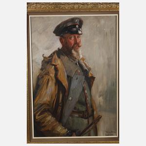 William Pape, Offiziersbildnis