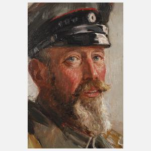 William Pape, Offiziersbildnis