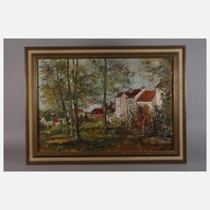 Prof. Walter Prescher van Ed, Ein Garten vor Paris