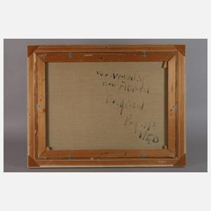 Walter Prescher von Ed, Gondolieri vor Venedig