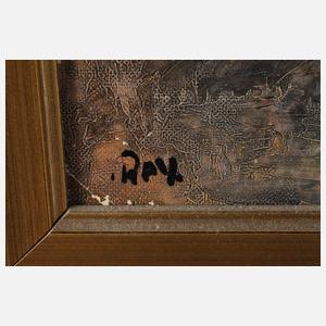 Ray, modernes Blumenstillleben