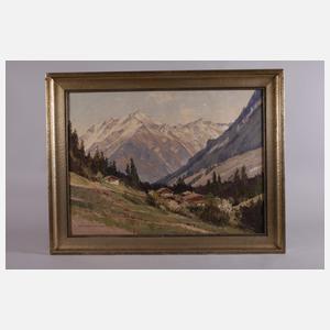 Ernst C. Walter Retzlaff, Alpenpanorama Zillertal