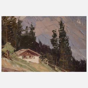 Ernst C. Walter Retzlaff, Alpenpanorama Zillertal