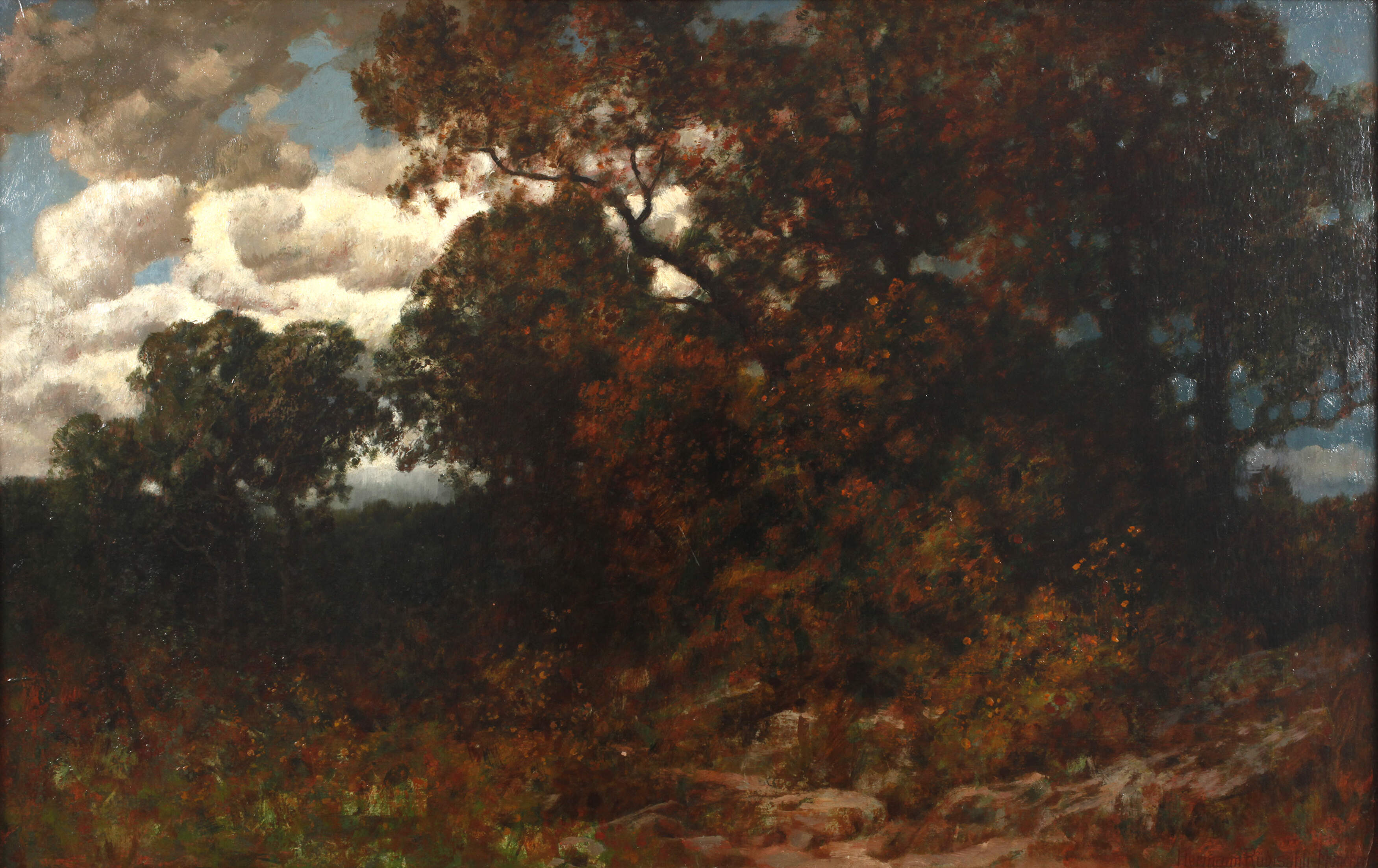 Hermann Rüdisühli, Gewitterlandschaft