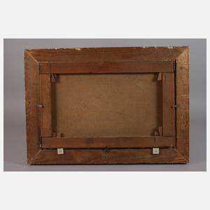 Julius Runge, Seestück mit Fischerhütte