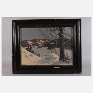 Paul Schüler, Winterlandschaft