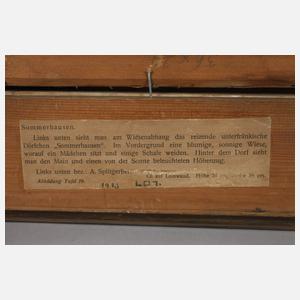 August Splitgerber, "Sommerhausen"