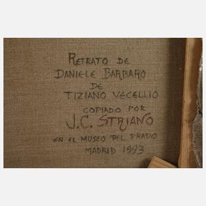 Jorge Castillejo Striano, Portrait Daniele Barbaro