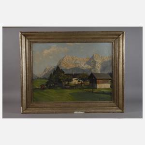 Heinz Theis, Sommerliche Voralpenlandschaft