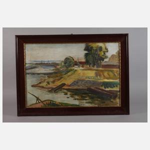 Willy Wenk, Flusslandschaft