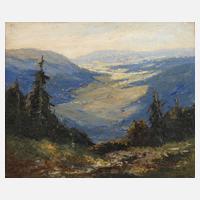 Heinz Wetzel, impressionistische Hochgebirgslandschaft111