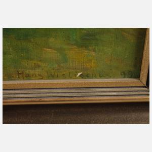 Hans Wislicenus, "Die Malven"